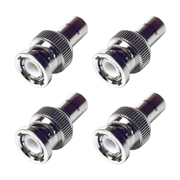 4PK Bnc Terminator 50 Ohm Cable Connector Signal Transmission Test Equipment