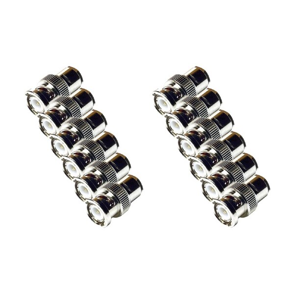 12PK Bnc Plug Suits Rg58C/Cu Connector Solder Type Rg58Cu