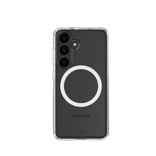 Tech21 EvoClear Magnetic Case for Samsung Galaxy S25 - Clear
