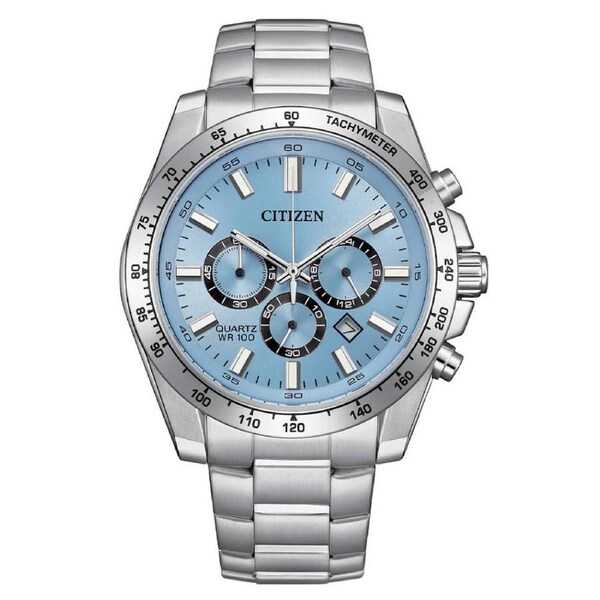 Citizen Classic Chronograph Quartz Blue Dial Men's Watch (AN8230-59L)