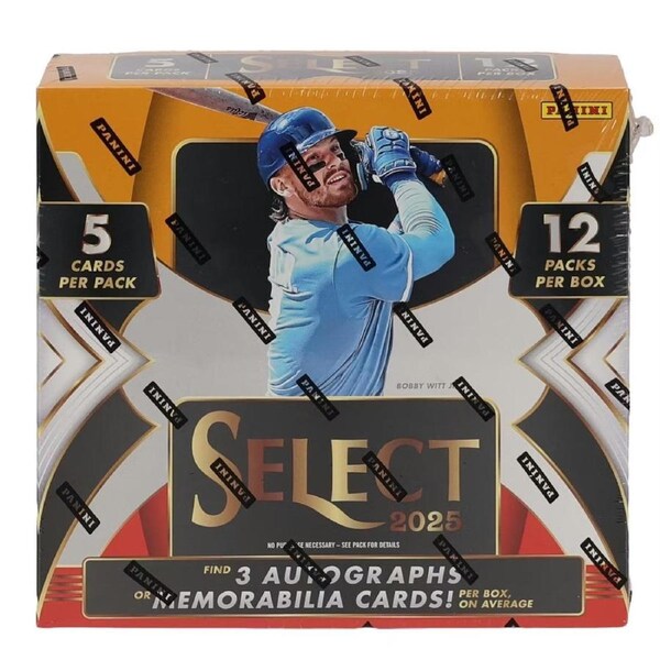 Panini MLB 2025 Select Baseball Hobby Box