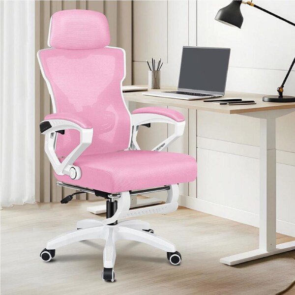 ALFORDSON Office Desk Chair Mesh Executive Computer Fabric Seat Recliner Work