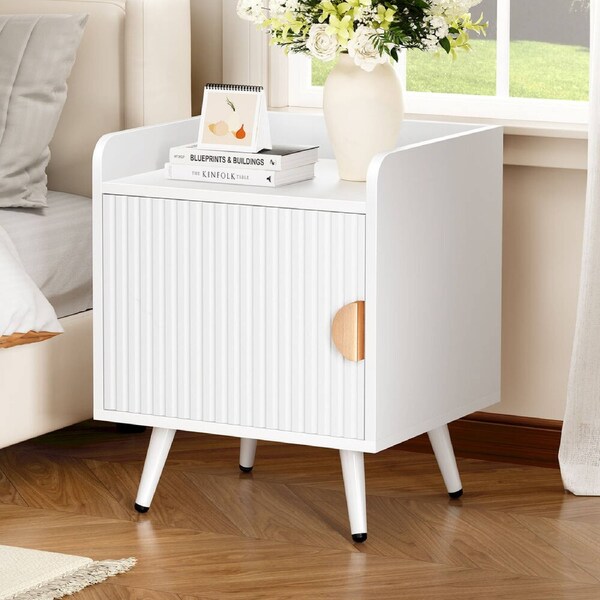 ALFORDSON Bedside Table White