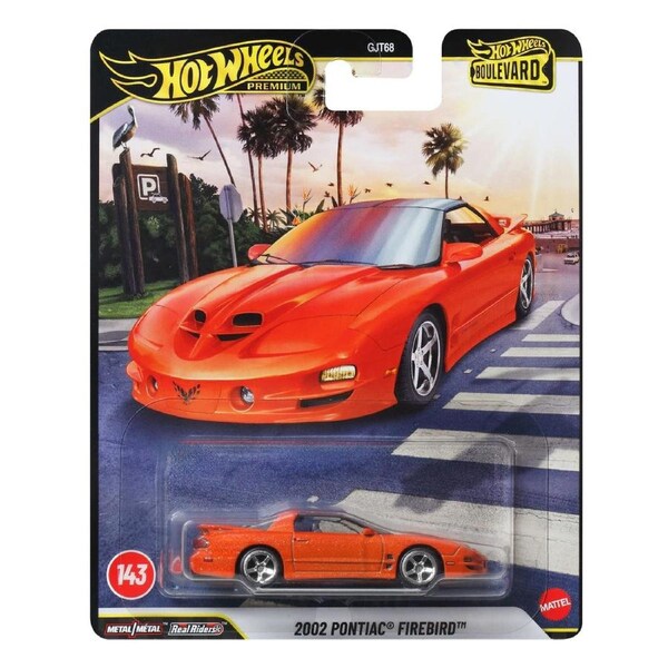 Hot Wheels Premium Boulevard 2002 Pontiac Firebird Diecast Vehicle