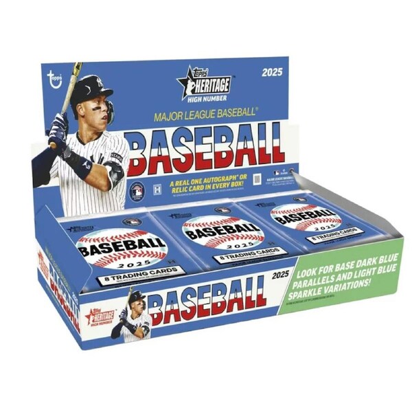 Topps 2025 MLB Baseball Heritage High Number Hobby Box