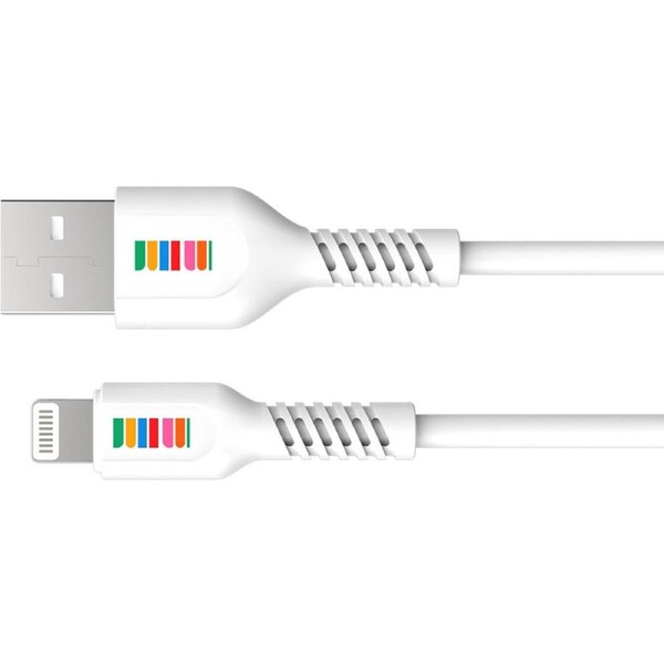 Dull Co. USB-A to MFi Certified Lightning Charging Cable Apple Compatible 1m