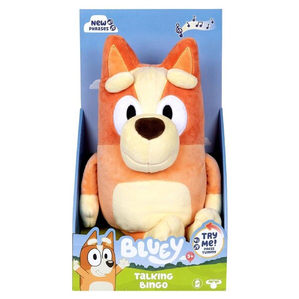 Bluey Talking Bingo Series 2 Plush