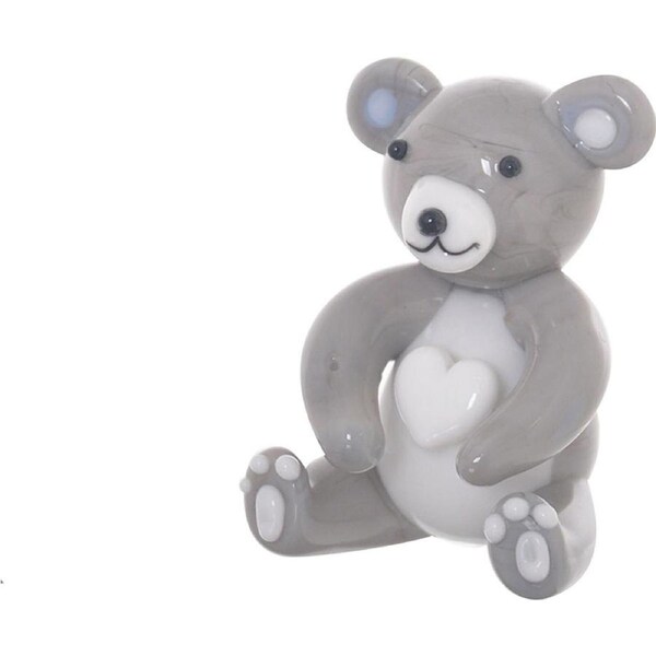 Gibson Gifts Artisan Glass Teddy Bear Home Decoration Sculptures/Figurines