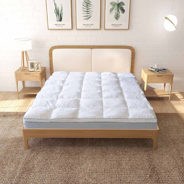 Royal Comfort Bamboo Topper - 5cm Gusset 1000GSM - King