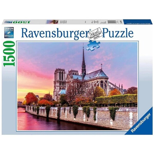 Ravensburger Picturesque Notre Dame 1500 Piece Puzzle