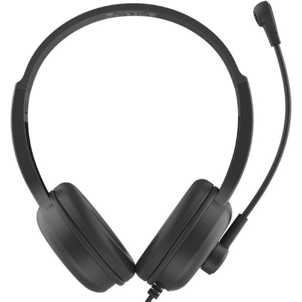 Verbatim Clarity Sound USB-C Wired Overear Headset W/ Microphone Black