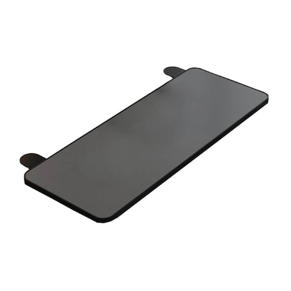 Tooleroo Folding Tray Desk Extender - Clamp-On Table Extension Shelf Black