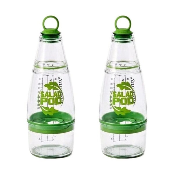Prepara Salad Pod Dressing Mixer Set of 2