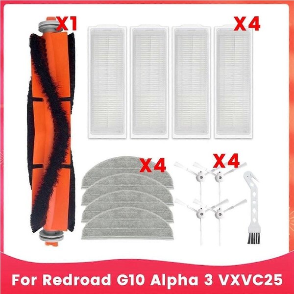 For Redroad G10 Alpha 3 VXVC25 Robot Vacuum Cleaner Spare Parts