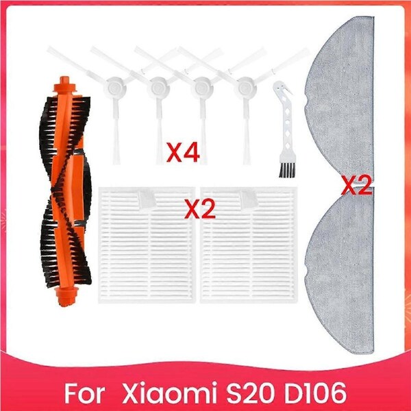 For Xiaomi Robot Vacuum S20 D106 Vacuum Cleaner Spare Parts