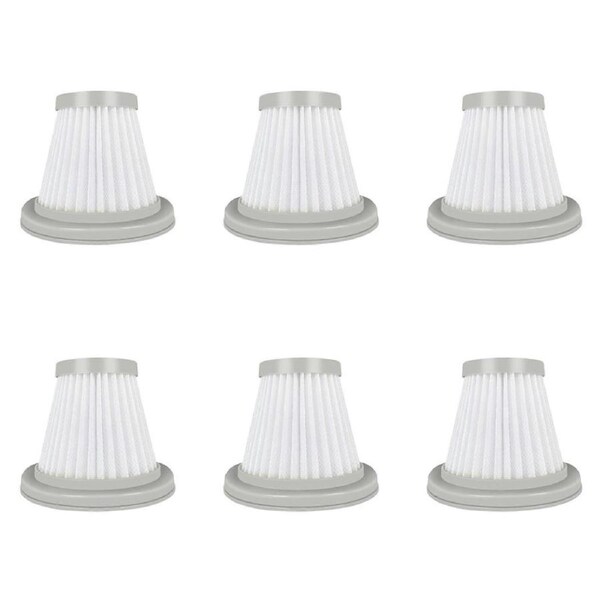 6X Replacement Vacuum Cleaner Parts HEPA Filter for Deerma DX118C DX128C Household Cleaning Vacuum Cleaner Accessories