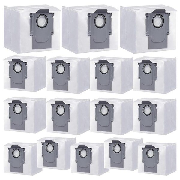 16 pack Disposable Dust Bag for Q5 Q5+ + Robot Vacuum