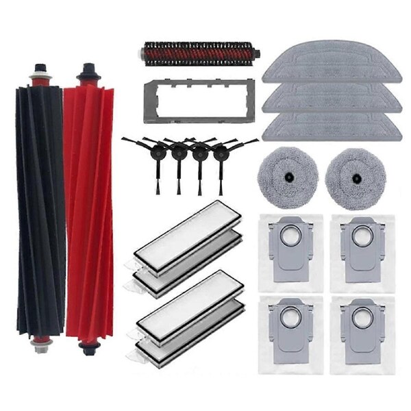 21PCS For S8 MaxV Ultra Robot Vacuum Cleaner Accessories