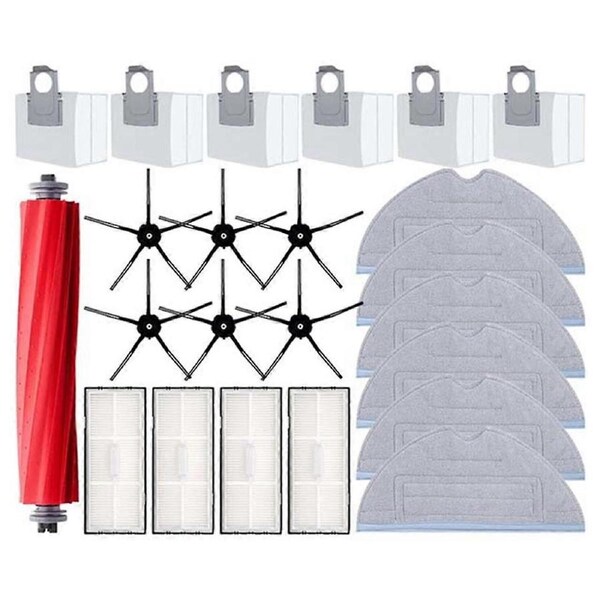 23PCS For S7 Maxv Ultra S7 Pro Filter Mop Pad Dust Bag Parts