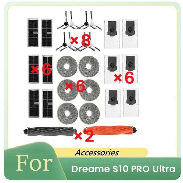 for Robot Accessories Main Side Brush Cleaner Parts Replacement