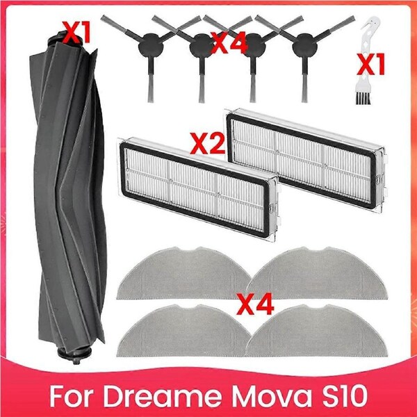 Accessories Kit for Dreame Mova S10 Robot Vacuum Cleaner Replacement