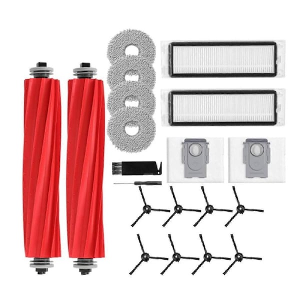 20 Pcs Ultra Durable Accessories for Roborock Q Revo Sweeper