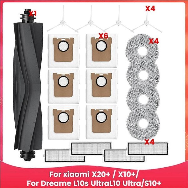 For Xiaomi X20+ / X10+,Vacuum Cleaner, Replacement Parts Brush