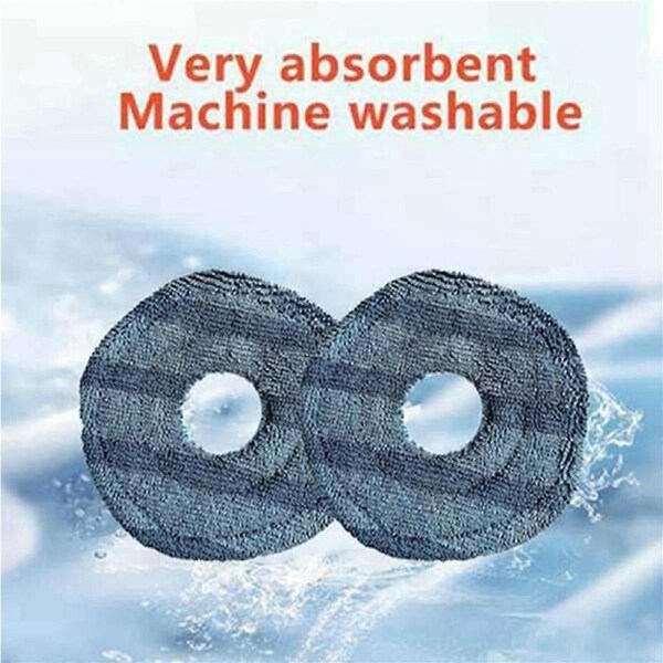 14PCS For X10 Pro Omni Robot Vacuums Dust Bag Washable Mop Cloth