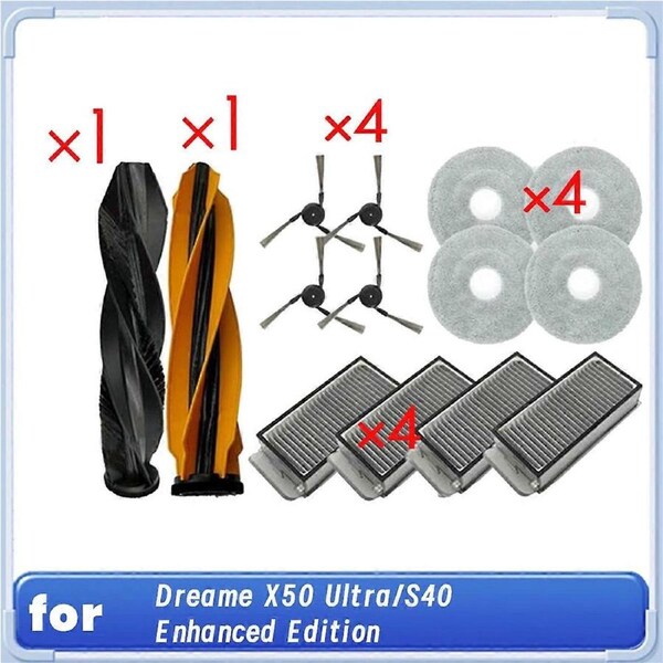 14 Pcs for Enhanced Edition Sweeping Robot Cleaner Parts