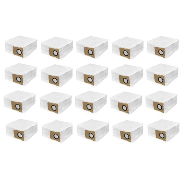 20Pcs for L20 Ultra/X20 Pro Robot Vacuum Parts Dust Bag