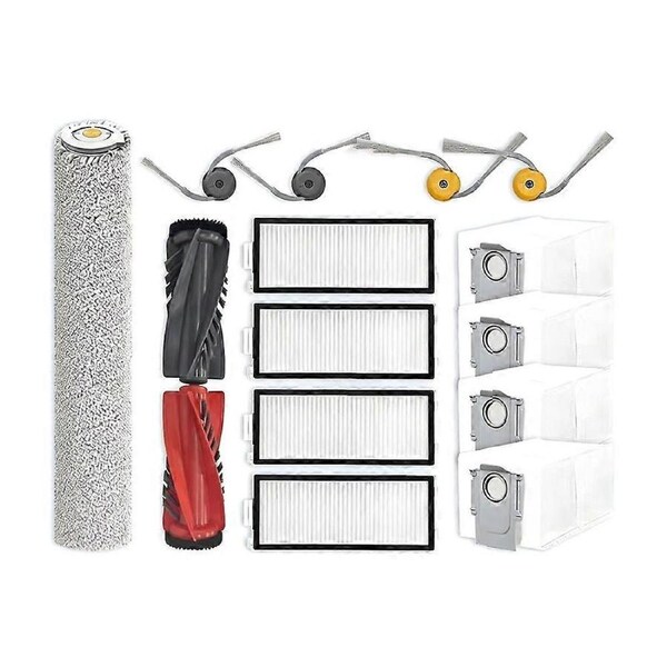 For Roborock Qrevo Curv 2 Flow Replacement Parts Accessories Main Side Brush HEPA Filter Roller Mop Dust Bag