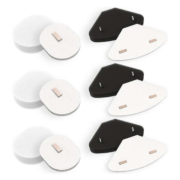 Cordless Vacuum Filter Replacement Kit for Shark IP3251,3+3 Pack for Multiple Models