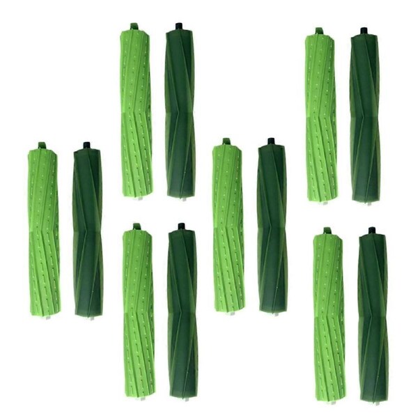 6 Set Replacement Multi-Surface Rubber Brush for IRobot Roomba