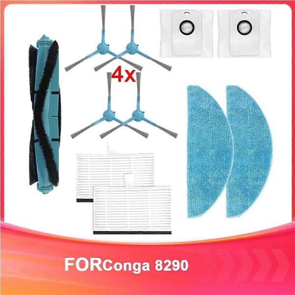 For Conga 8290 Robot Vacuum Cleaner Accessories Main Side Brush
