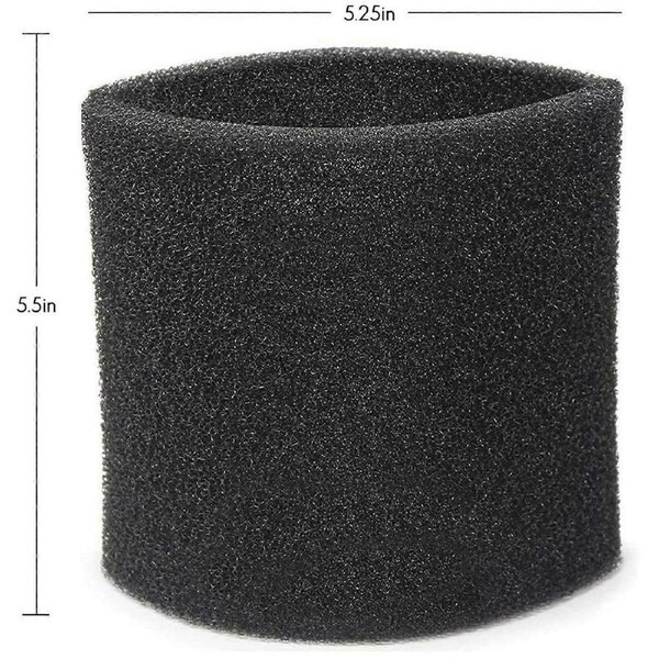 10 Pack 90585 Foam Sleeve VF2001 Foam Filter for Shop-Vac Vacmaster & Genie Shop Wet Dry Vacuum Cleaner