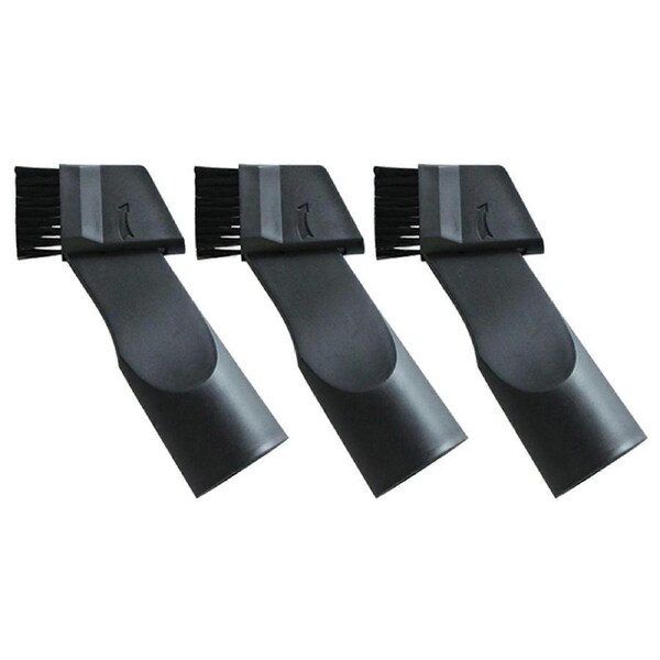 3X Flat Suction Brush Head 35mm Nozzle Universal Cleaning Brush Corner Dust Cleaning Tool Vacuum Cleaner