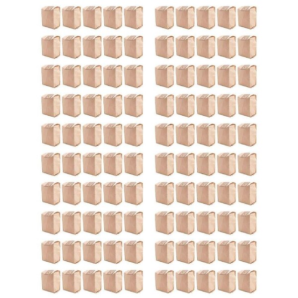 100 Pcs Disposable Paper Vacuum Cleaner Dust Bag Replacement for Karcher T14/1 Vacuum Cleaner 9.755-253.0
