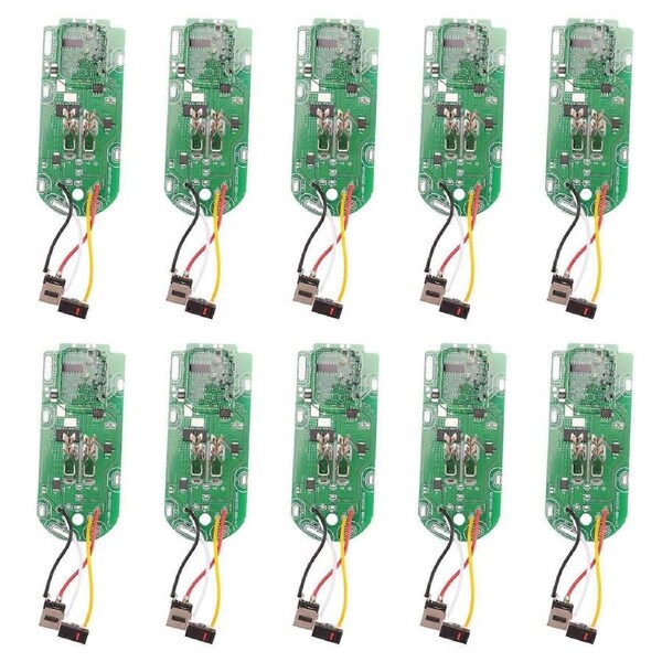 10X 21.6V Li-Ion Battery Protection Board PCB Board Replacement for V8 Vacuum Cleaner Circuit Boards