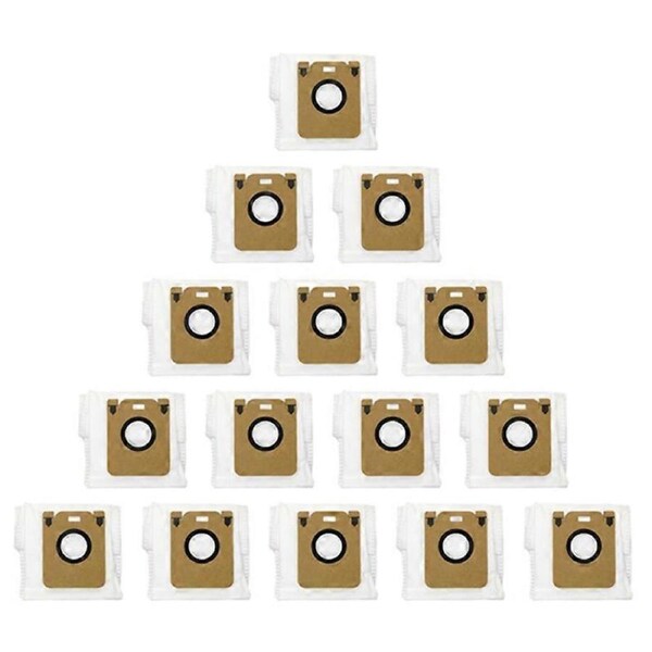15Pcs Dust Bags for Bot D10 Plus RLS3D