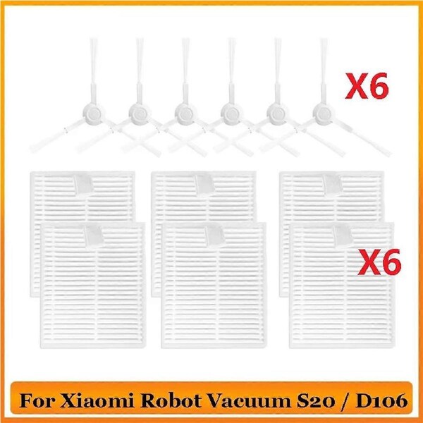 for Robot Vacuum S20 / D106 Replacement Parts Accessories