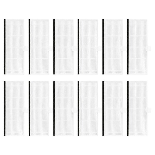 12PCS Hepa Filter for Vactidy T7 T8 Robot Vacuum Parts