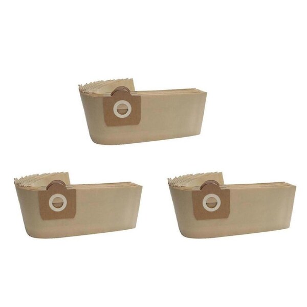 30 Pcs Dust Bags Vacuum Cleaner for Karcher Wd3 Wd3300 Wd3.500P Mv3 Wd3200 Se4001 Se4002 6.959-130.0