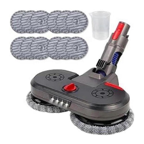 Electric Mop Attachment for V7/V8/V10/V11/V15 Vacuum Cleaner with Water Tank Washable Mop Pads