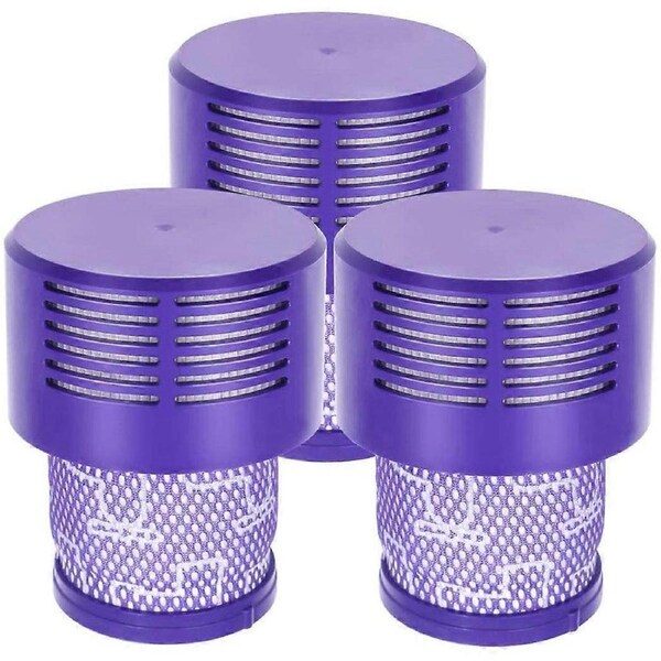 3 Pack HEPA Replacement V10 Filters for V10 SV12, Part No. 969082-01, Washable and Reusable