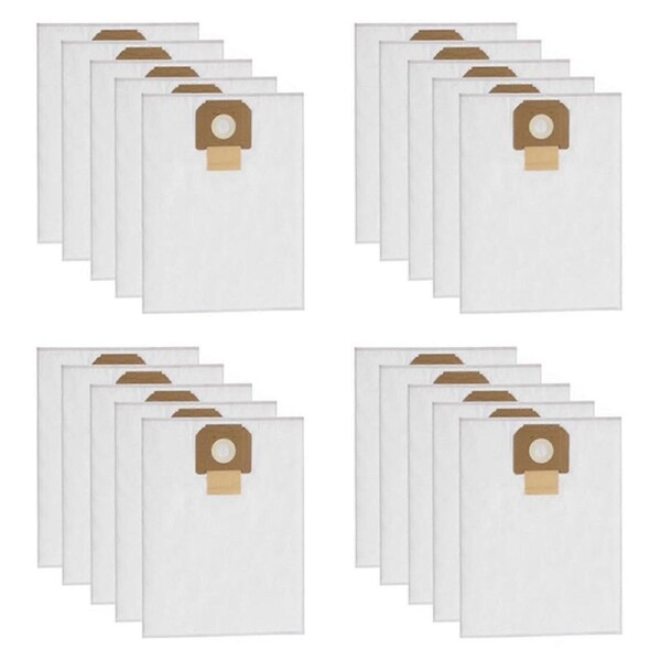 20pcs Dust Bags Replacement for Bosch GAS 35 2607432037 Series Vacuum Cleaners Parts Home Cleaning Trash Dust Bag