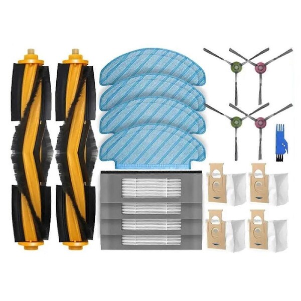 For DEBOT OZMO T8+ / T8 Max Main Side Brush Filter Dust Bags
