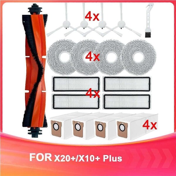 For Xiaomi Robot Vacuum X20+ / X20 Plus Vacuum Cleaner Parts