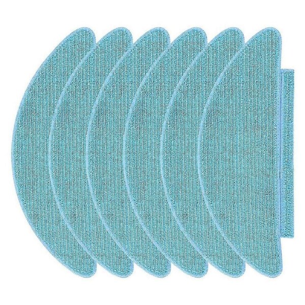 6PCS Washable Mop Pad Robot Sweeper Accessories for SL60D