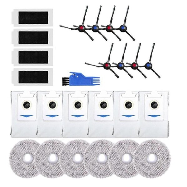 For T30 / T30 Max/ T30 Pro Brush Mop Cloth HEPA Filter