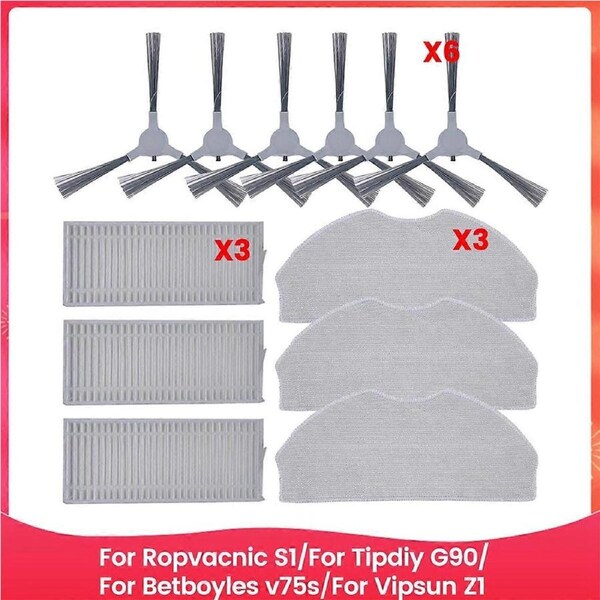 for Betboyles V75S, for VIPSUN Z1 Robot Vacuum Replacement Parts